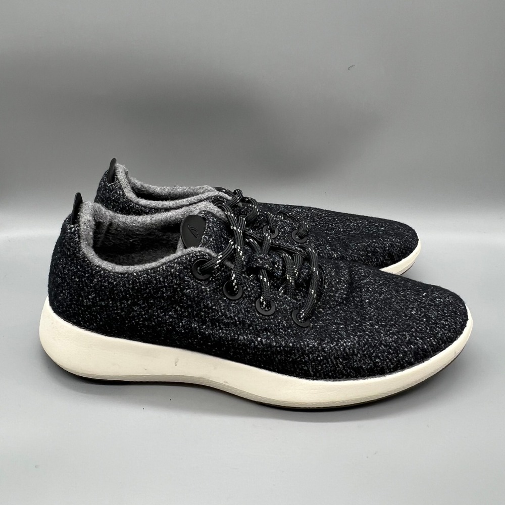 Allbirds Sneakers Mens 11 Charcoal Wool Mizzles Weather Repellent Walking Shoes